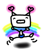 Japanese "KAWAII" Robobear sticker #3761286