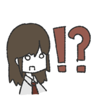 Appropriate feeling of stamp sticker #3761496