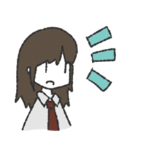 Appropriate feeling of stamp sticker #3761498