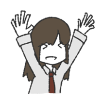 Appropriate feeling of stamp sticker #3761509