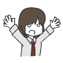 Appropriate feeling of stamp sticker #3761510