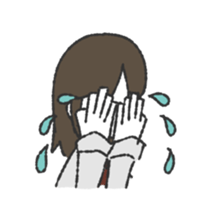 Appropriate feeling of stamp sticker #3761518