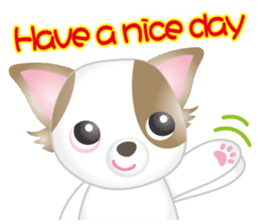 Friendly 2 Chihuahua Use everyday!Eng sticker #3762008