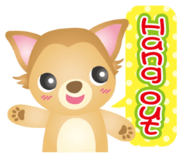 Friendly 2 Chihuahua Use everyday!Eng sticker #3762015