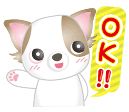 Friendly 2 Chihuahua Use everyday!Eng sticker #3762017