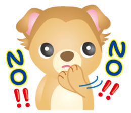 Friendly 2 Chihuahua Use everyday!Eng sticker #3762018