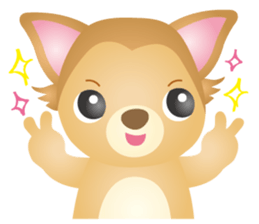 Friendly 2 Chihuahua Use everyday!Eng sticker #3762019