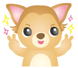 Friendly 2 Chihuahua Use everyday!Eng sticker #3762019