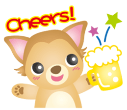 Friendly 2 Chihuahua Use everyday!Eng sticker #3762021