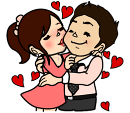 Fufufu two people sticker #3762130