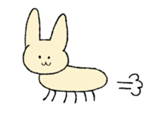 usagi-mushi sticker #3762247