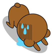 Mister Naughty Mustache sticker #3762377