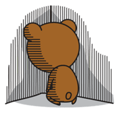 Mister Naughty Mustache sticker #3762383