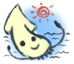 squid "Genjirou"Sticker sticker #3762662