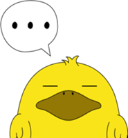 Cute animals of message sticker #3763356