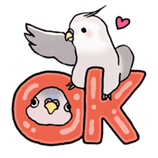 Happy Birds day! Hiyori and Apollo sticker #3763893