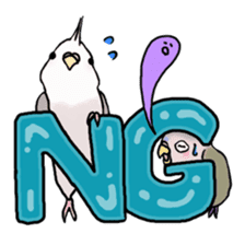 Happy Birds day! Hiyori and Apollo sticker #3763894