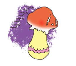 mushroom,BENITTI sticker #3764098