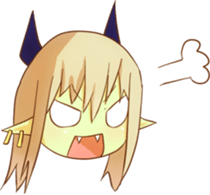 Monster Girl Sticker sticker #3764489