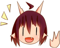 Monster Girl Sticker sticker #3764491