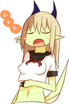 Monster Girl Sticker sticker #3764503