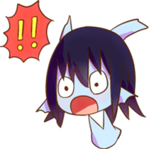 Monster Girl Sticker sticker #3764508