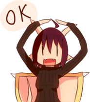 Monster Girl Sticker sticker #3764510