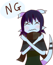 Monster Girl Sticker sticker #3764511