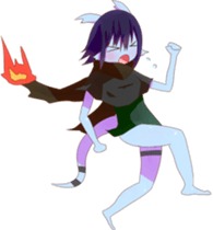 Monster Girl Sticker sticker #3764523