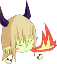 Monster Girl Sticker sticker #3764526