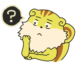 Pink squirrel and yellow squirrel sticker #3765590