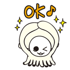 Squid to speak the dialect.IGATTA2 sticker #3766097