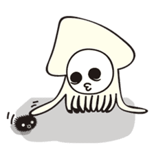 Squid to speak the dialect.IGATTA2 sticker #3766104