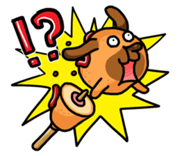 American dog sticker #3766249