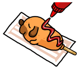 American dog sticker #3766271
