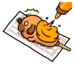 American dog sticker #3766273
