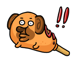 American dog sticker #3766276