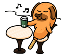 American dog sticker #3766278