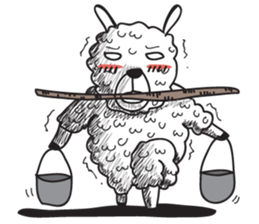 TinyAlpaca sticker #3766586