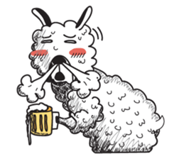 TinyAlpaca sticker #3766601