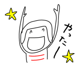 kumamoto girl sticker #3766847