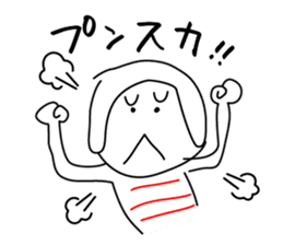 kumamoto girl sticker #3766873