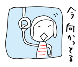 kumamoto girl sticker #3766877