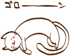 Long long Cat!? sticker #3767296