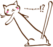 Long long Cat!? sticker #3767313