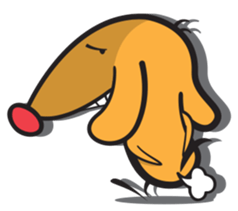 Hi~My name is Hot Dooog!! sticker #3767416