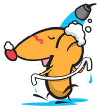 Hi~My name is Hot Dooog!! sticker #3767428