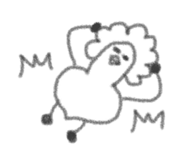 The gloomy chicken drawn by a pencil.2 sticker #3767613