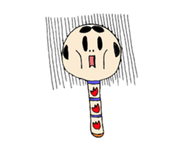 Kokeshi doll sticker #3768612