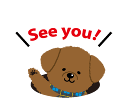 a cute little dog sticker #3768930